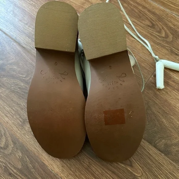 Musse & Cloud Kylie Tan Leather Embroidered Ankle Boots | Sz 9 - Picture 3 of 7